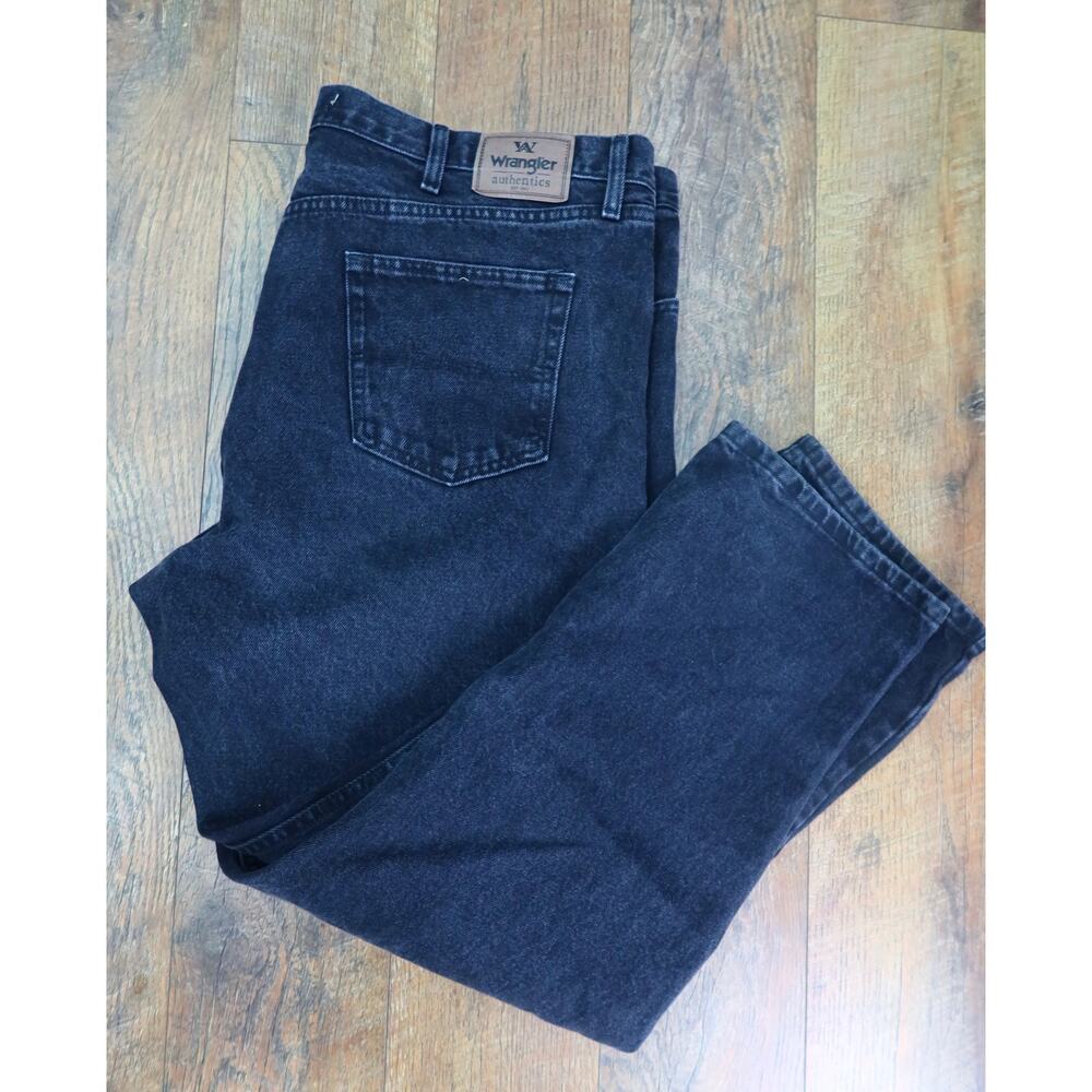 Wrangler Black Jeans Men's 46x30‎